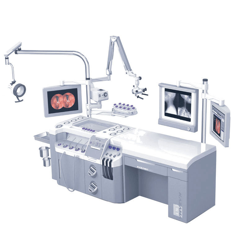 KAZAMA ENT treatment system overview for clinic installation planning
