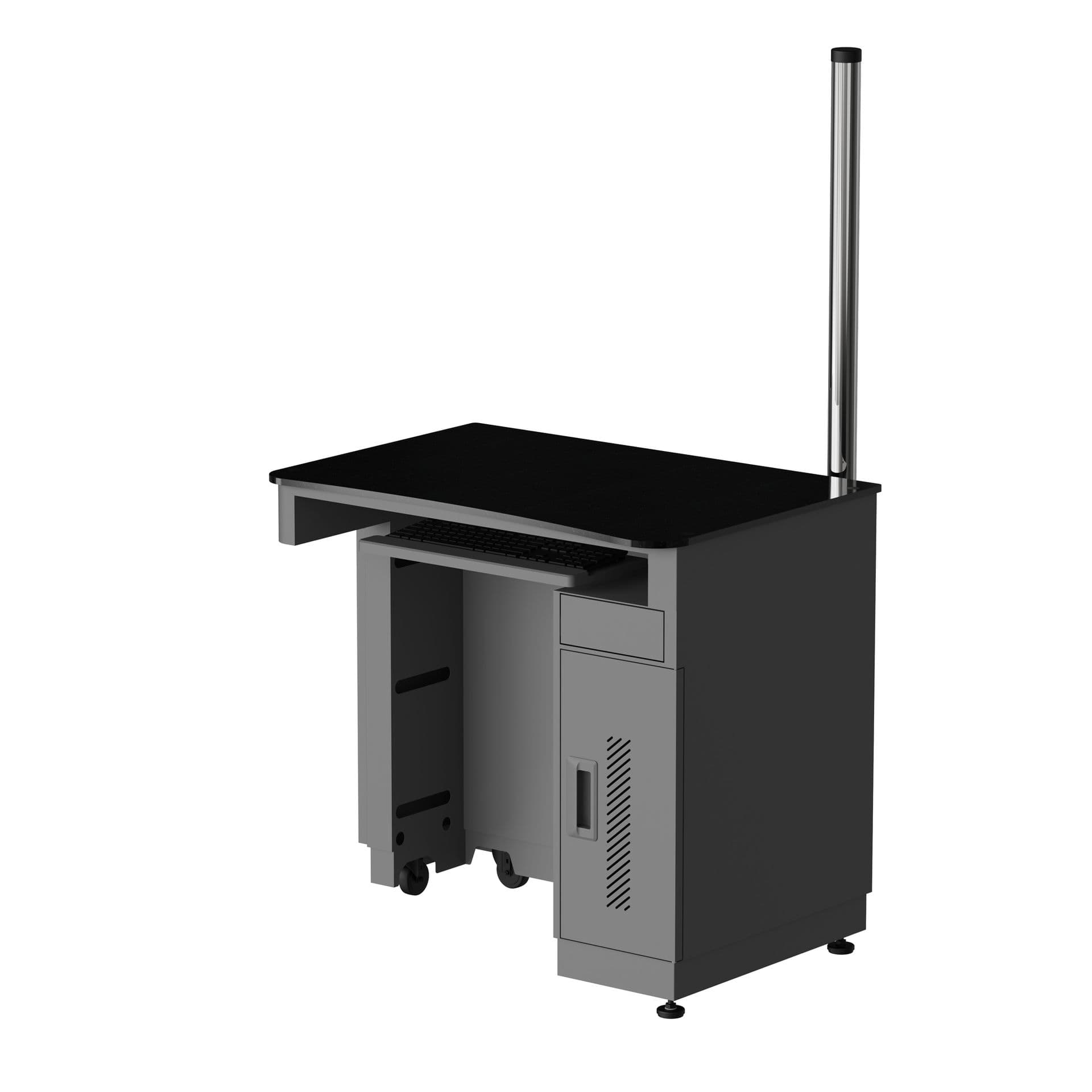 MIONE extension side table front view